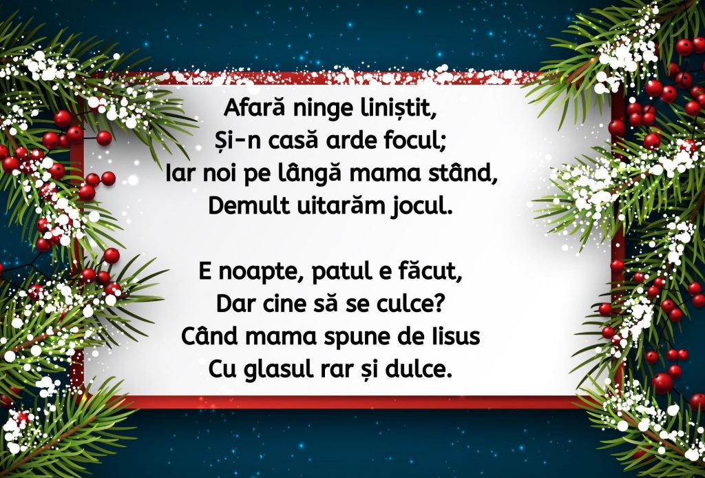 În seara de Ajun - de George Coșbuc. Poezii pentru Crăciun