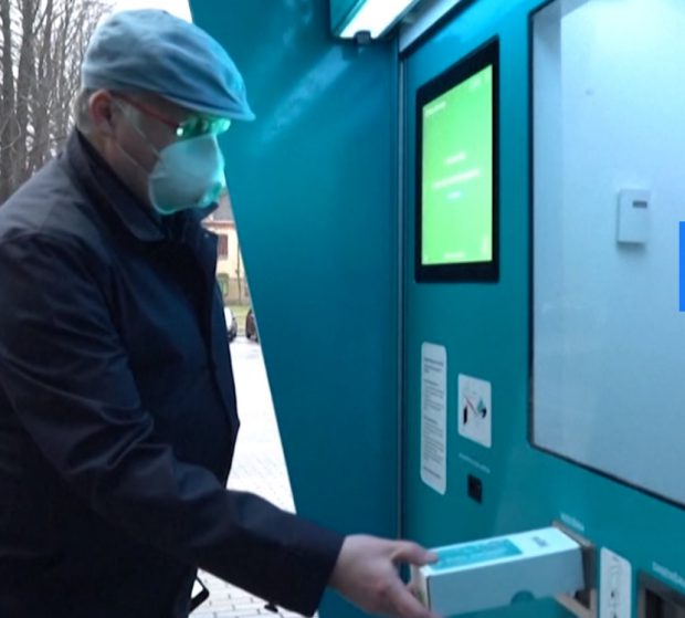 Prima staţie de testare automată a coronavirusului, lansată în Letonia