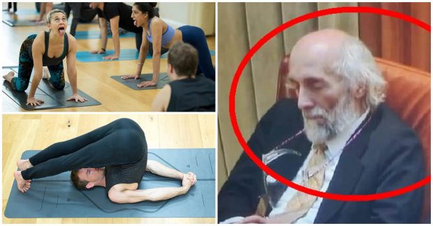Senatorul surprins dormind în Parlament s-a încurcat în chakre. Ce spune un instructor de yoga despre postura lui Mircea Dăneasa