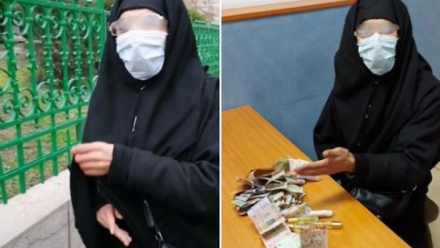 Un cerșetor din București s-a deghizat în măicuță pentru a face mai mulți bani. Cum a fost descoperit