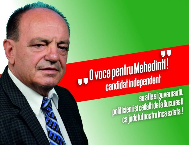 Candidatul din Mehedinți de la Camera Deputaților care a obținut cele mai puține  voturi: „M-a votat asociația de proprietari”