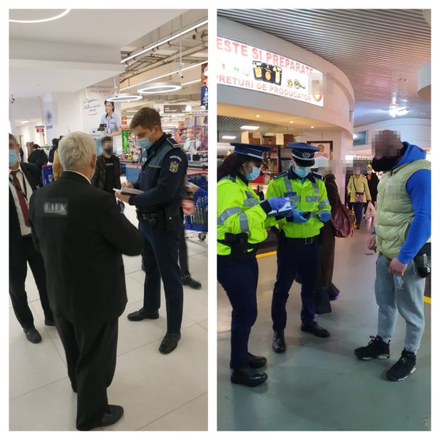 VIDEO | Controale în mall-urile și magazinele din București. Polițiștii au dat zeci de amenzi