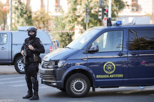 Alertă falsă. Colet suspect în apropiere de Ambasada Israelului