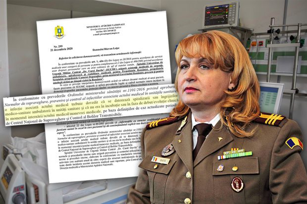 Spitalul Militar nu neagă infecțiile din analizele bărbatului mort la 49 de ani, dar spune că „Trebuie dovedit că infecția se datorează spitalizării sau actului medical”