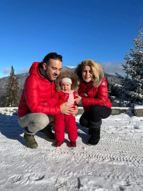 Fetița Alessandrei Stoicescu, infectată cu coronavirus. Cum se simte micuţa