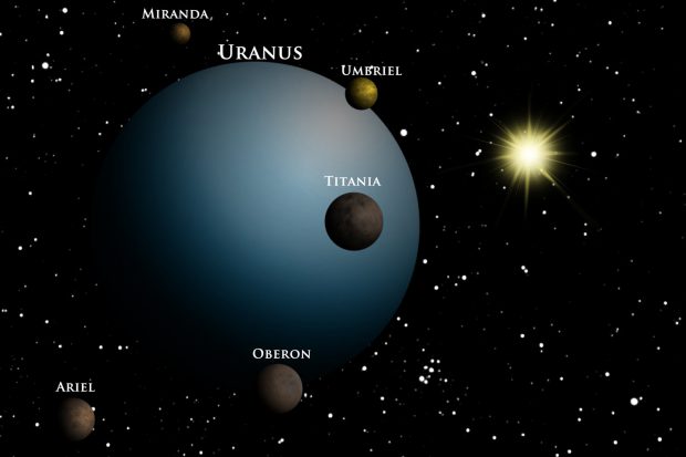 Astronomii, în căutarea oceanelor „secrete” de pe sateliții lui Uranus. Acestea ar putea găzdui viața extraterestră