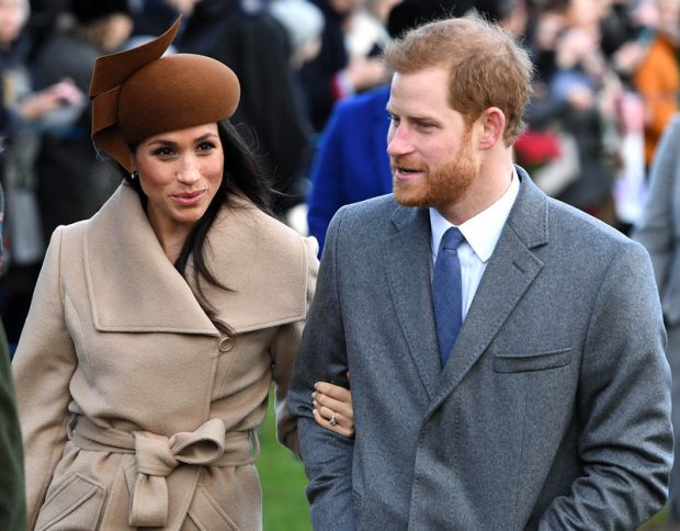 Meghan Markle și prințul Harry au publicat fotografia de familie de pe felicitarea de Crăciun