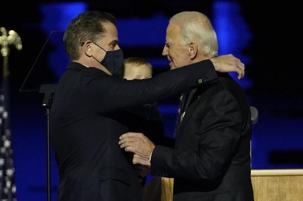 Hunter Biden, fiul preşedintelui ales al SUA, Joe Biden, sub investigaţie îdin cauza taxelor