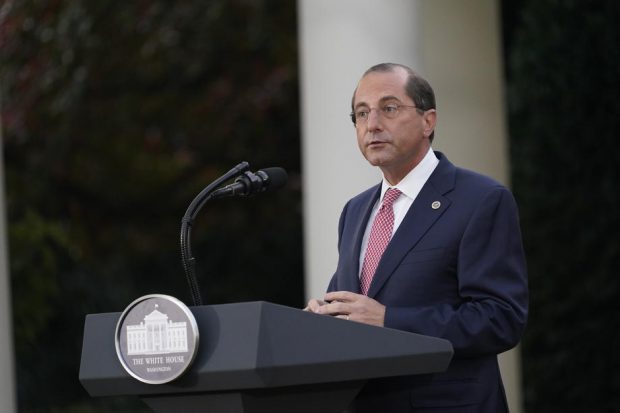 Alex Azar: ”În cele din urmă, vaccinul anti-COVID-19 va fi precum administrarea serului gripal”