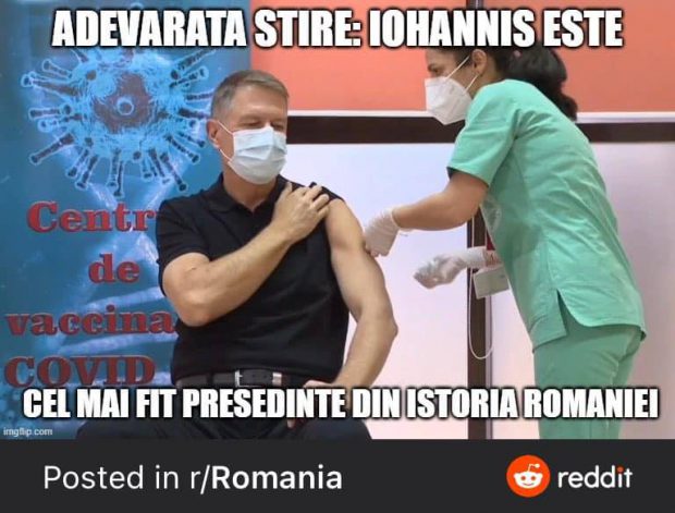 Glume pe net după vaccinarea lui Iohannis. Val de comentarii pe Facebook-ul președintelui