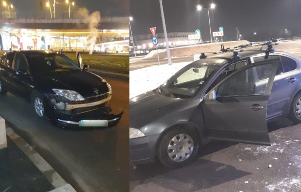 Șofer prins după o urmărire epică prin București. A furat o mașină, a făcut accident, a sustras automobilul tamponat și a „zburat” cu 140 km/h pe contrasens