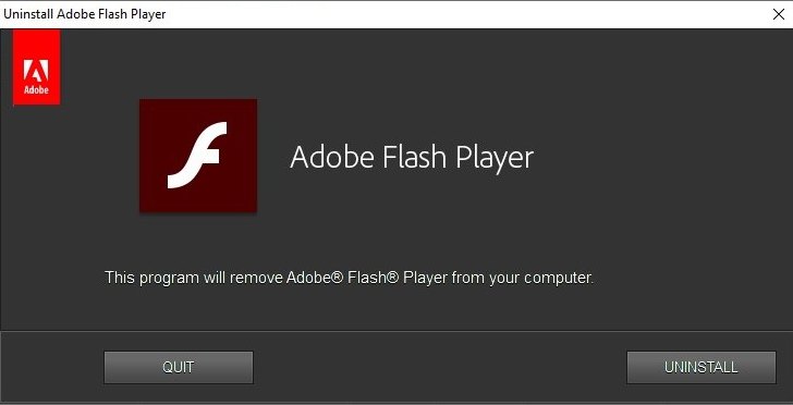 Adobe Flash Player dispare după 25 de ani. Adobe cere utilizatorilor să îl dezinstaleze