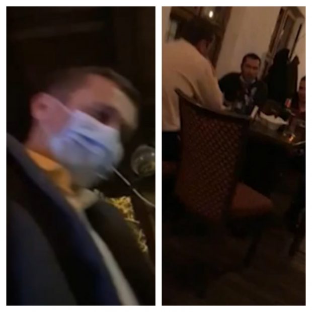VIDEO | Petrecere cu zeci de persoane într-un restaurant din București. Radu Gavriș, adjunctul Poliției Capitalei, printre invitați