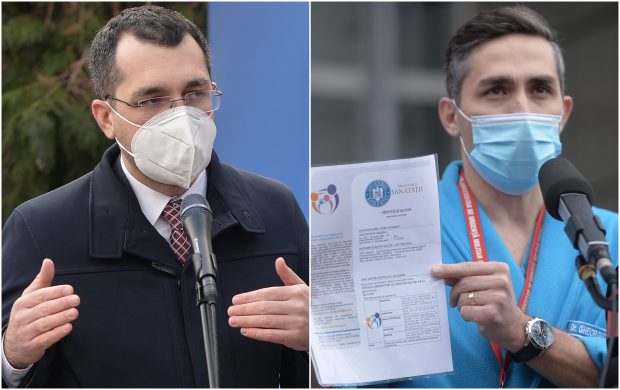 Premierul Cîțu, despre un conflict între Vlad Voiculescu și Valeriu Gheorghiță: Ministrul Sănătății nu are are nicio atribuție pe tema schimbării șefului vaccinării