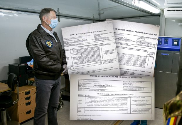Cinci pacienți Covid au murit cu infecții nosocomiale în spitalul militar nou de campanie, inaugurat de Klaus Iohannis. Publicăm dosarele lor