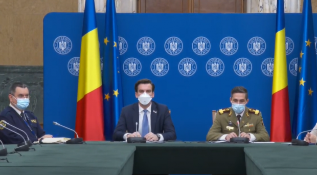 14:30 | Valeriu Gheorghiță, conferință de presă la Palatul Victoria privind vaccinarea împotriva Covid-19