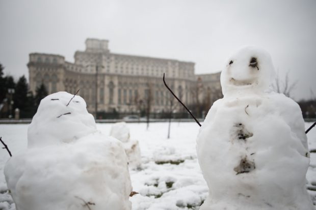 Val de ger în București. Cât ține frigul. Prognoza meteo pentru următoarele zile