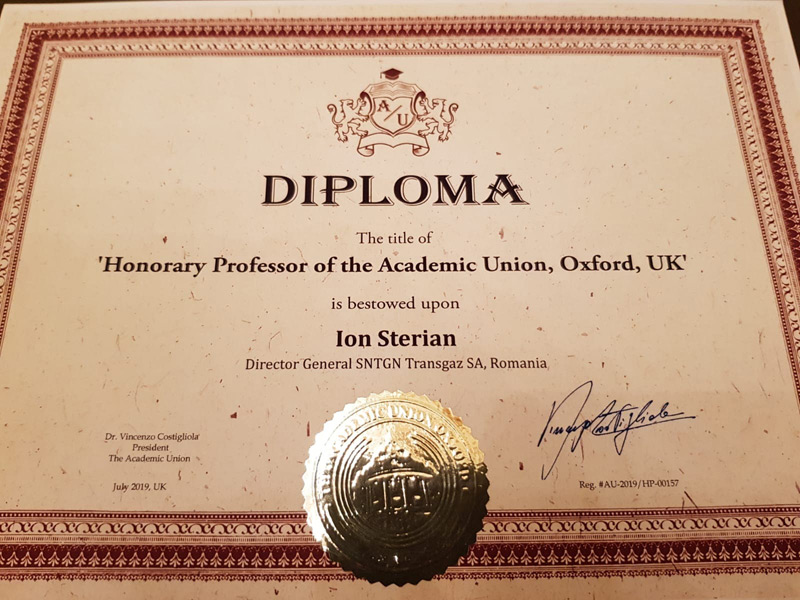 INVESTIGAȚIE | Cum toacă banii șefii de la stat: Subinginer angajat director la Transgaz și-a cumpărat un titlu de „Profesor Onorific” la Oxford