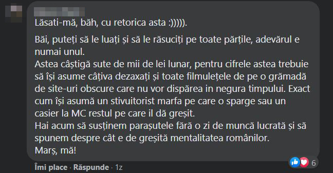 „Toate primiți avansuri, nu înseamnă că vă violează”. Tânăra hărțuită de curierul Glovo a fost bombardată cu mesaje care o învinovățesc pe ea