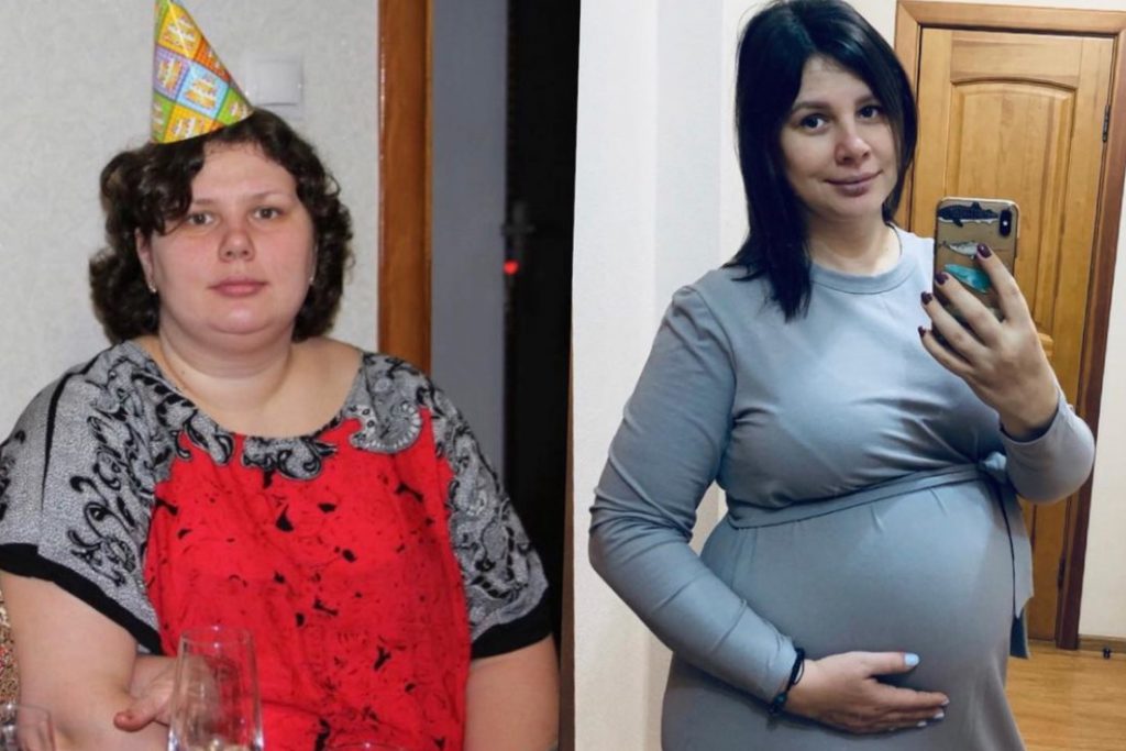 Bloggerița care s-a căsătorit cu fiul ei vitreg a născut o fetiță. Fostul ei soț a devenit astfel bunic, la 45 de ani