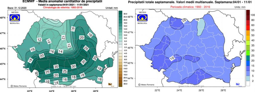 Vremea în prima lună a anului. Meteorologii anunță când vin ninsorile și frigul