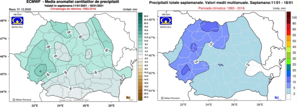 Vremea în prima lună a anului. Meteorologii anunță când vin ninsorile și frigul