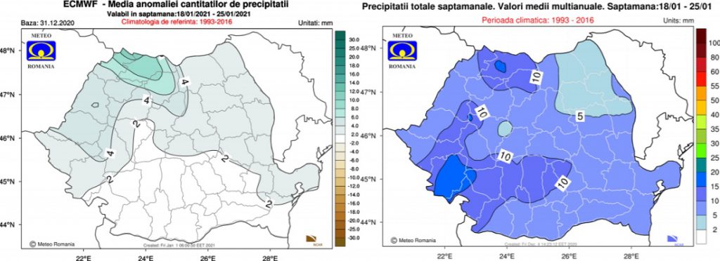 Vremea în prima lună a anului. Meteorologii anunță când vin ninsorile și frigul