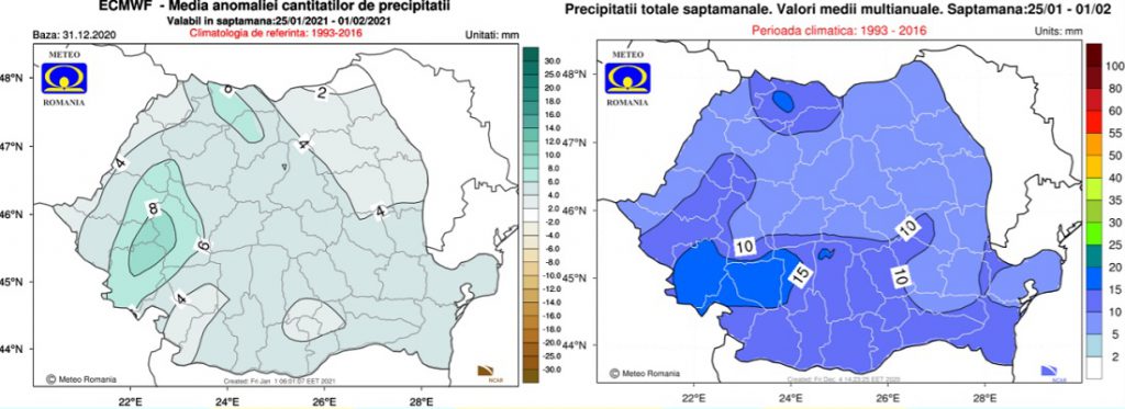 Vremea în prima lună a anului. Meteorologii anunță când vin ninsorile și frigul