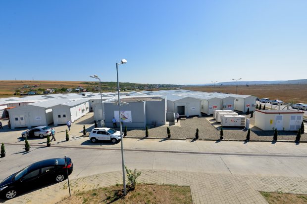 Deschis în octombrie, după șapte luni de întârziere, Spitalul mobil de la Lețcani se închide în ianuarie pentru dezinfecție generală
