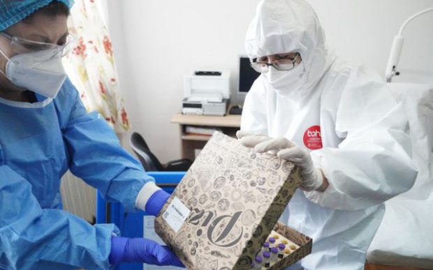 Vaccinul anti-COVID-19 a fost distribuit în cutii de pizza la Spitalul din Slobozia. Șeful Institutului Cantacuzino: ”Și ce, pizza n-o mâncați?”