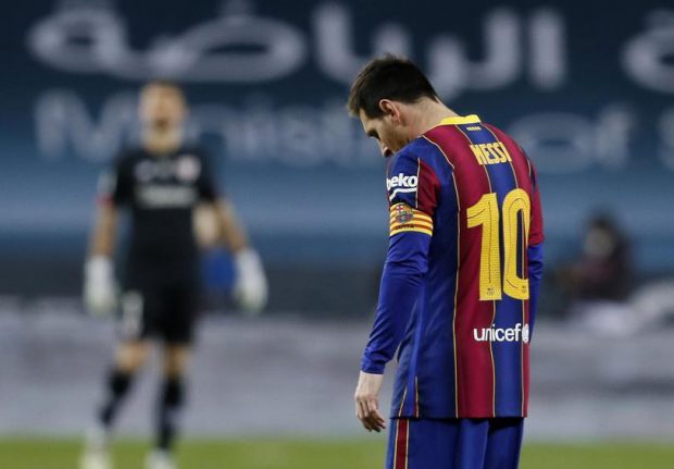 VIDEO | Lionel Messi a primit primul cartonaș roșu, după 754 de meciuri jucate la FC Barcelona. De ce a fost eliminat