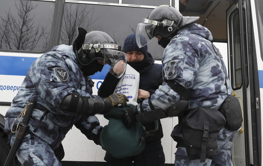 LIVE TEXT | Proteste masive în Rusia, în sprijinul lui Navalnîi. Peste 1.000 de persoane au fost arestate