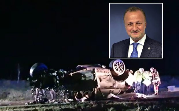 VIDEO | Politicianul Samuel Calotă și soția lui, morți pe loc într-un accident la Tohanu Nou, în Brașov