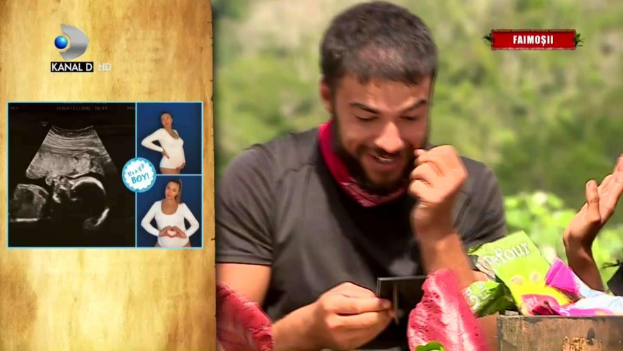 Culiță Sterp a aflat că va fi tată de băiat, în timpul show-lui „Survivor România”. „Băi, dacă e o farsă? Știam că o să am fată”
