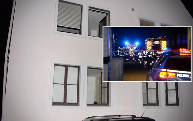 Un mort și nouă răniți, între care un bebeluș și un copil mic, într-un bloc plini cu români care lucrează la un abator, în Germania