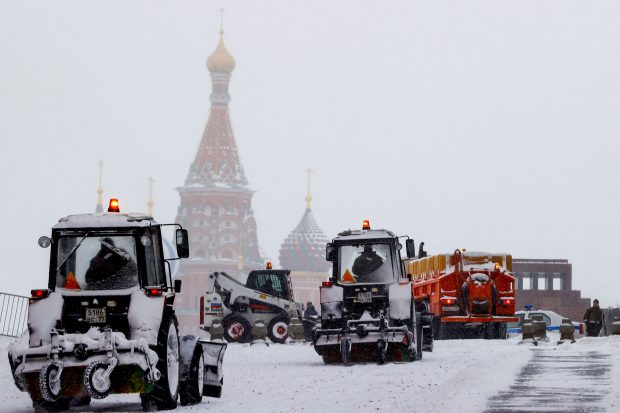 Cum se face deszăpezirea la Moscova, la -15 grade – VIDEO