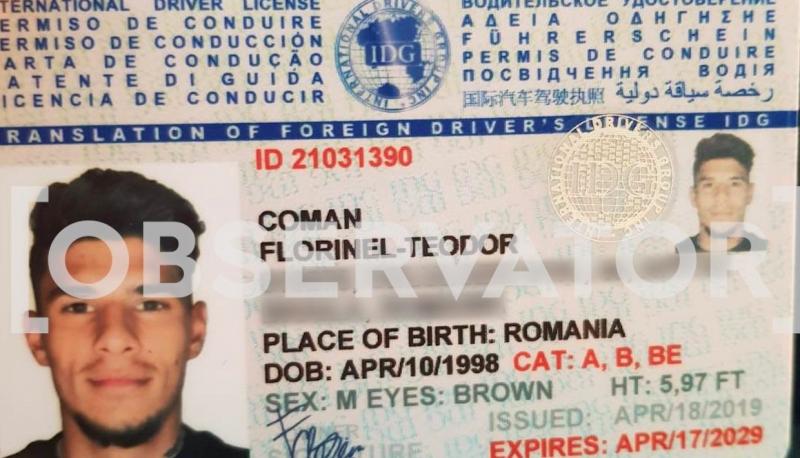 Fotbalistul Florinel Coman, chemat la audieri în cazul permisului de conducere din Ucraina. Ce le-a spus polițiștilor