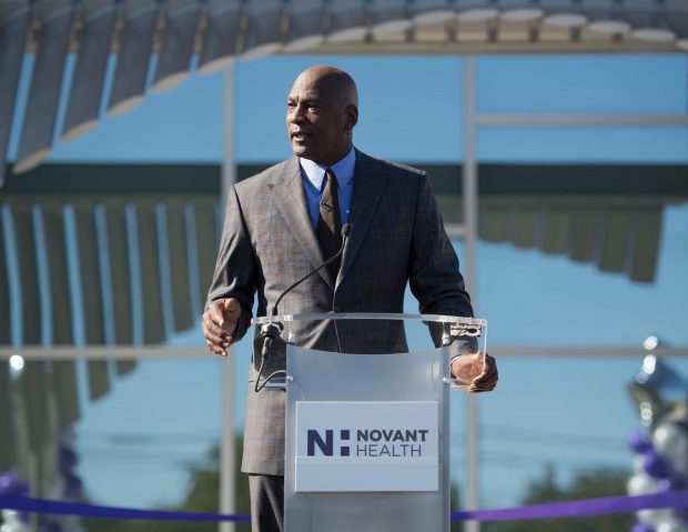 Michael Jordan, donație de 10 milioane de dolari pentru două clinici medicale în orașul lui natal din Carolina de Nord