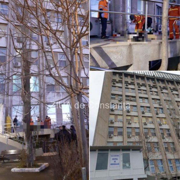Un pacient de 80 de ani a murit după ce a căzut de la etajul cinci al Spitalului Judeţean din Constanța