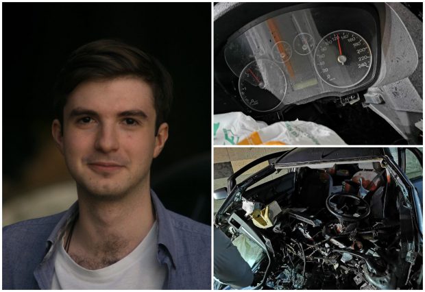 Tudor a murit pe loc în Fordul intrat cu 120 km/h într-un zid de beton, la Iași. A fost un elev eminent, prietenii îl plâng pe tânărul de 23 de ani