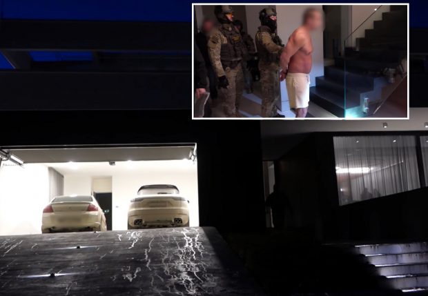 VIDEO | Iubita unui interlop miliardar maghiar a crezut că e cerută în căsătorie, când au intrat mascații peste ea în vila de lux cu ferestre antiglonț și senzori de mișcare