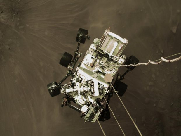Noi imagini spectaculoase trimise de pe planeta Marte de roverul Perseverance al NASA