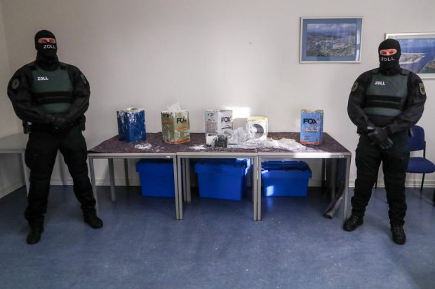 Captură de 23 de tone de cocaină, un record pentru Europa. Unde au fost descoperite drogurile