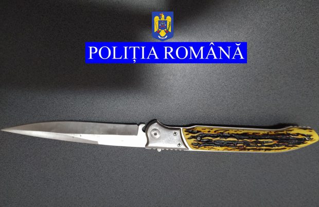 Urmărit internațional, prins circulând fraudulos într-un tren Interregio. Bărbatul era înarmat cu un cuțit