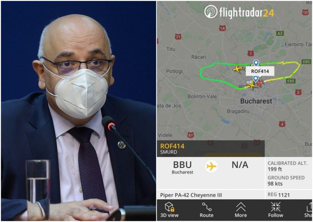 Pacientă cu arsuri n-a mai putut pleca spre Austria după ce același avion Piper defectat la transportul în ianuarie s-a întors din drum
