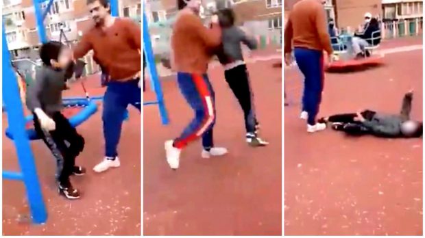 Bărbatul care a dat de pământ cu nepotul său, într-un parc din Hunedoara, trimis în judecată pentru tentativă de omor