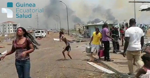 15 morți și peste 500 de răniți, după o serie de explozii la un depozit de muniție din Guineea Ecuatorială. Cartiere întregi din capitală au fost spulberate