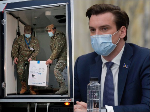”Pentru martie avem estimate 2,5 milioane de doze de vaccin”, spune Andrei Baciu, secretar de stat în Ministerul Sănătății