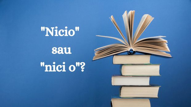 Nicio sau nici o. Cum se scrie corect