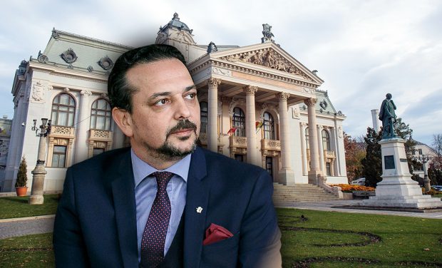 Un fost membru PLUS, trecut la PNL, numit în funcția de director interimar al Operei Iași în locul lui Beatrice Rancea. Acesta e specializat în științe politice